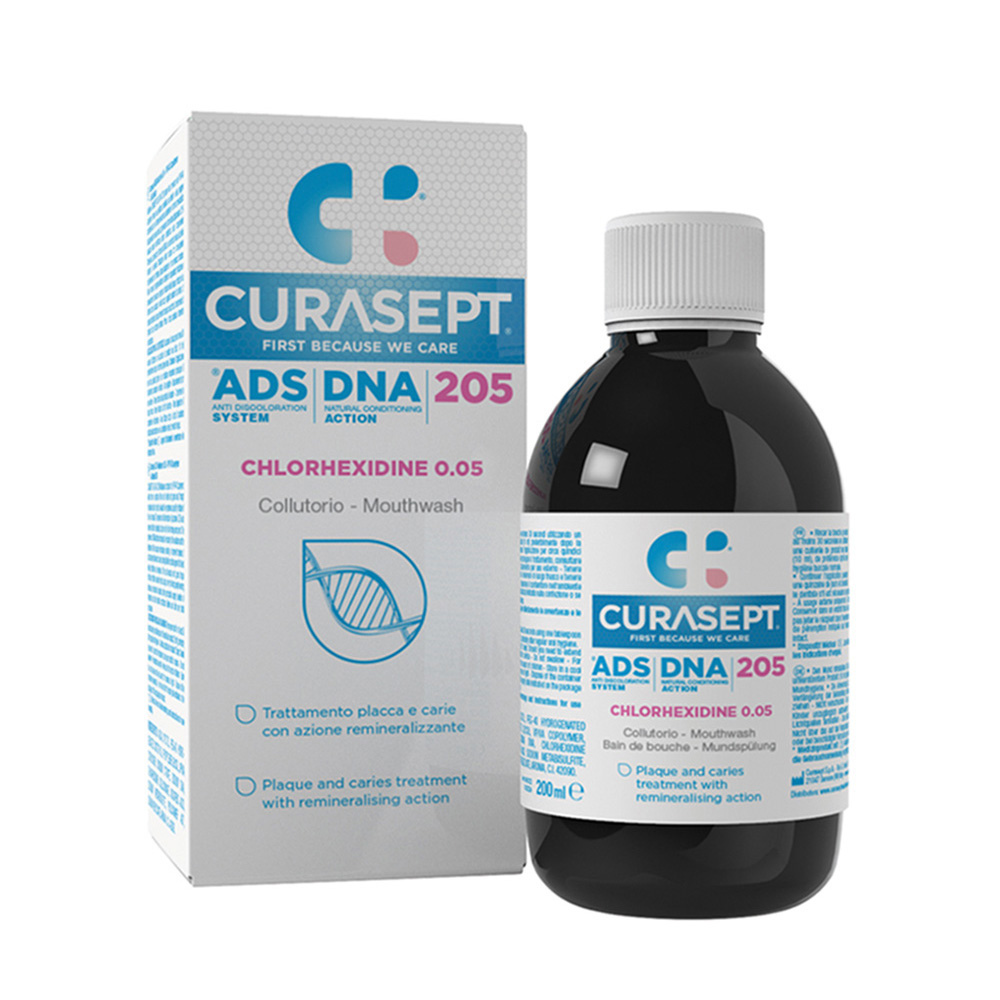 CURASEPT - Στοματικό Διάλυμα 0,05% ADS DNA 205 - 200ml